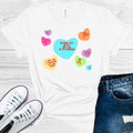 Gilmore Girls Valentine Hearts Graphic Tee