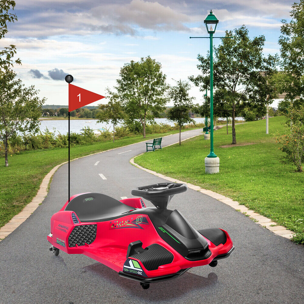 High-Speed Electric Drift Car for Kids - 24V Ride-On Drifting Cart