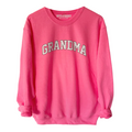 COLLEGIATE GMA ♡ pink printed grandma sweatshirt