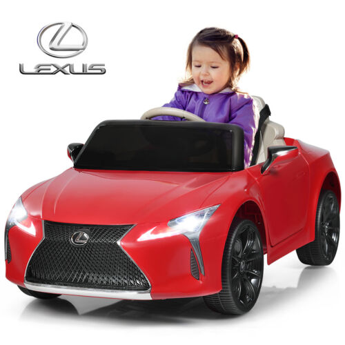 HoneyJoy 12V Kids Ride on Car Lexus LC500 Licensed Electric Vehicle with Remote Control - Red
