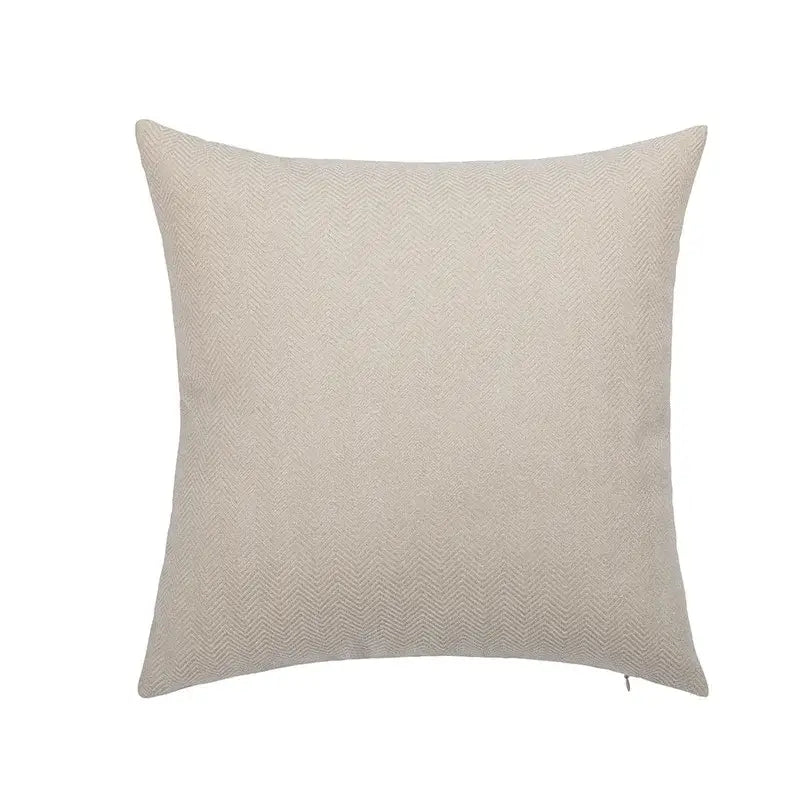 Horse head embroidery pillowcase brown & black living room decor