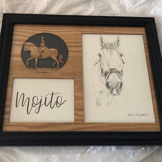 Horse Picture Frame