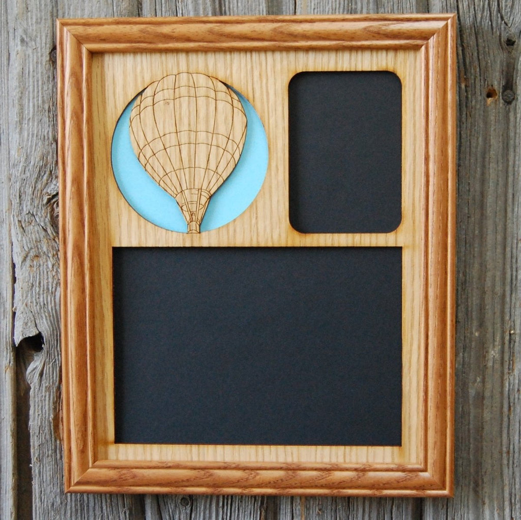 Hot Air Balloon Picture Frame - 8x10 Frame Hold 5x7 and 3x4 Photos