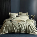 Hotel style white & black 1000tc egyptian cotton bedding set bedroom