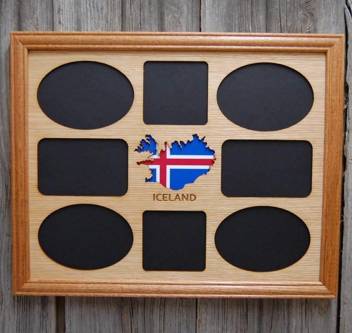 Iceland Picture Frame - 11x14 Frame holds 8 Photos