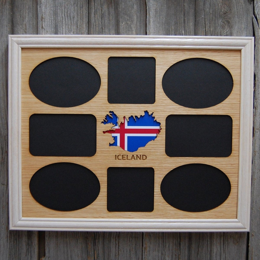 Iceland Picture Frame - 11x14 Frame holds 8 Photos