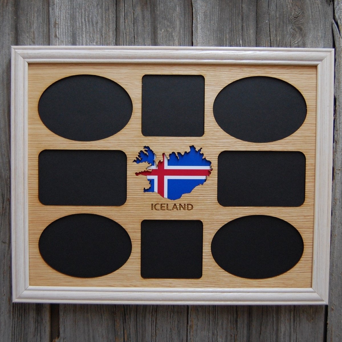 Iceland Picture Frame - 11x14 Frame holds 8 Photos