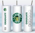 Class of 2021 Graduate 20 oz Skinny Tumbler