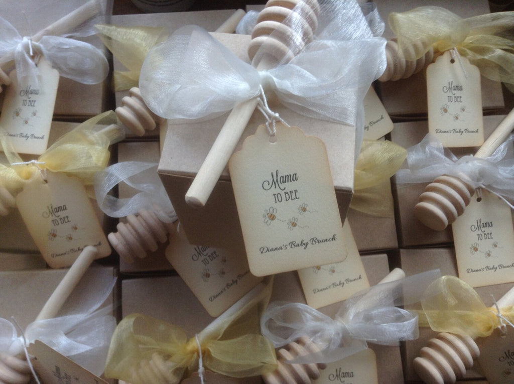 Tea Party Baby Shower - Tea & VT Honey Gift Box Favor-Wedding-Bridal Shower-Baby Shower-Belle Savon Vermont