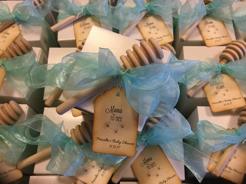 Tea Party Baby Shower - Tea & VT Honey Gift Box Favor-Wedding-Bridal Shower-Baby Shower-Belle Savon Vermont