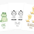 Counting Flashcards Animals