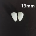Reusable Pair Fangs Kit Free Custom Fit Mold Non Toxic Natural Looking Vampire Goth Halloween Cosplay teeth canine beast realistic