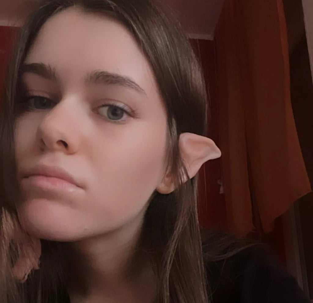 Latex Elf Ears for Cosplay - Flexible Pointed Elven Costume Accessory