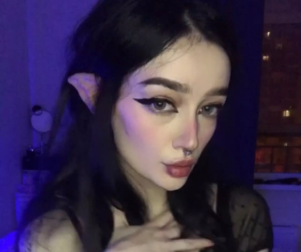 Latex Elf Ears for Cosplay - Flexible Pointed Elven Costume Accessory