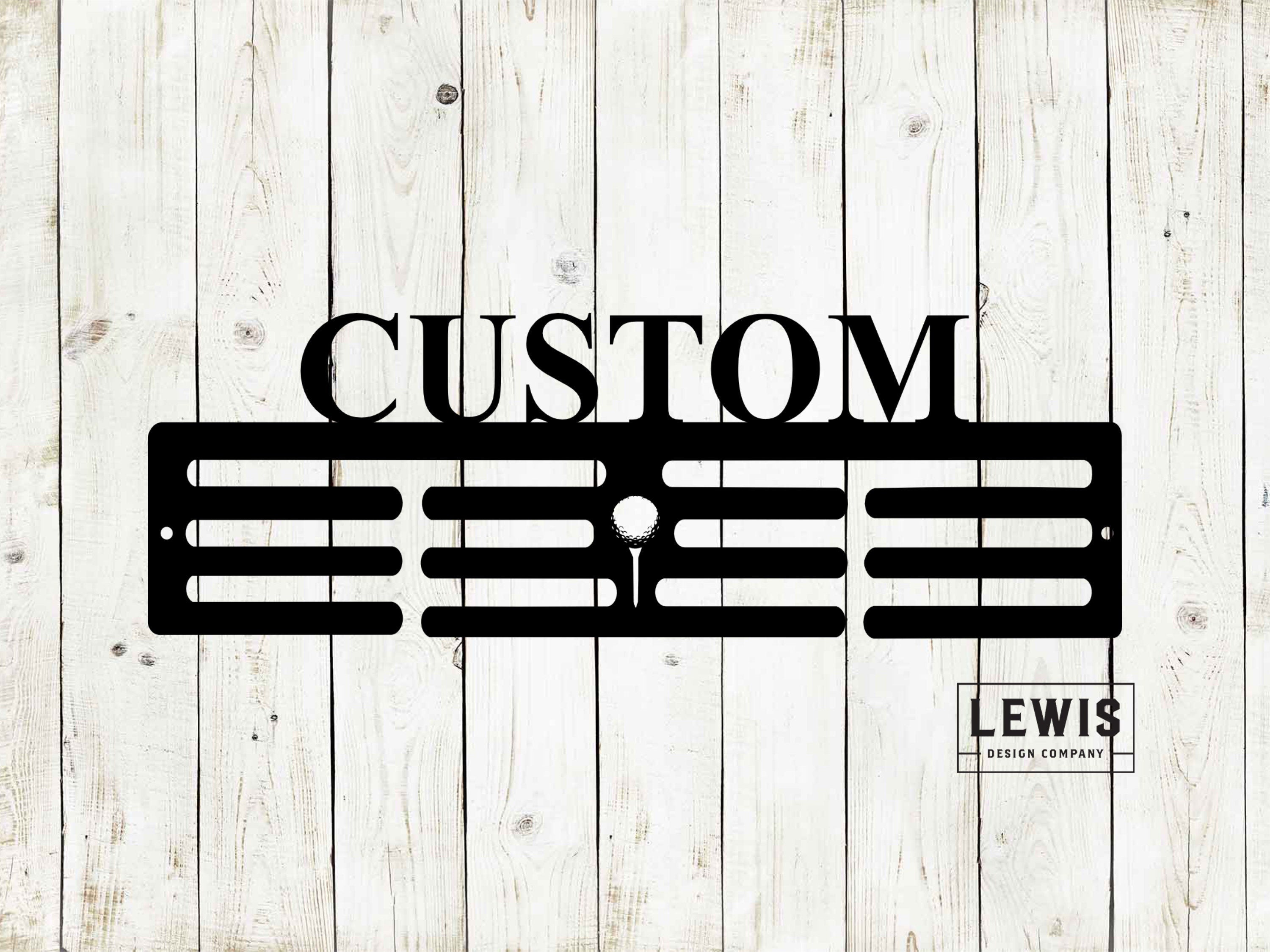 Custom Golf Medal Hanger | Personalized Award Display