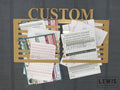 Golf Scorecard Display Custom Name Metal Sign