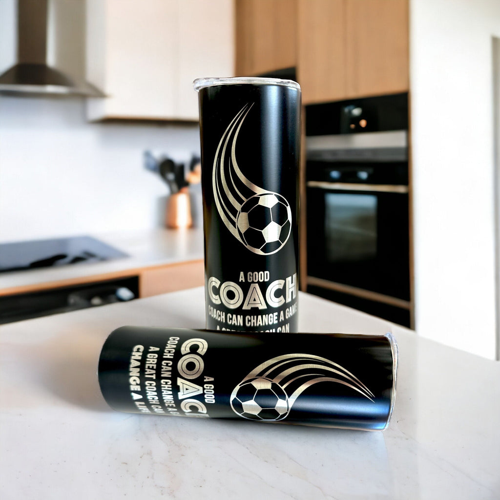 Custom Soccer Coach Tumbler Gift for Coaches