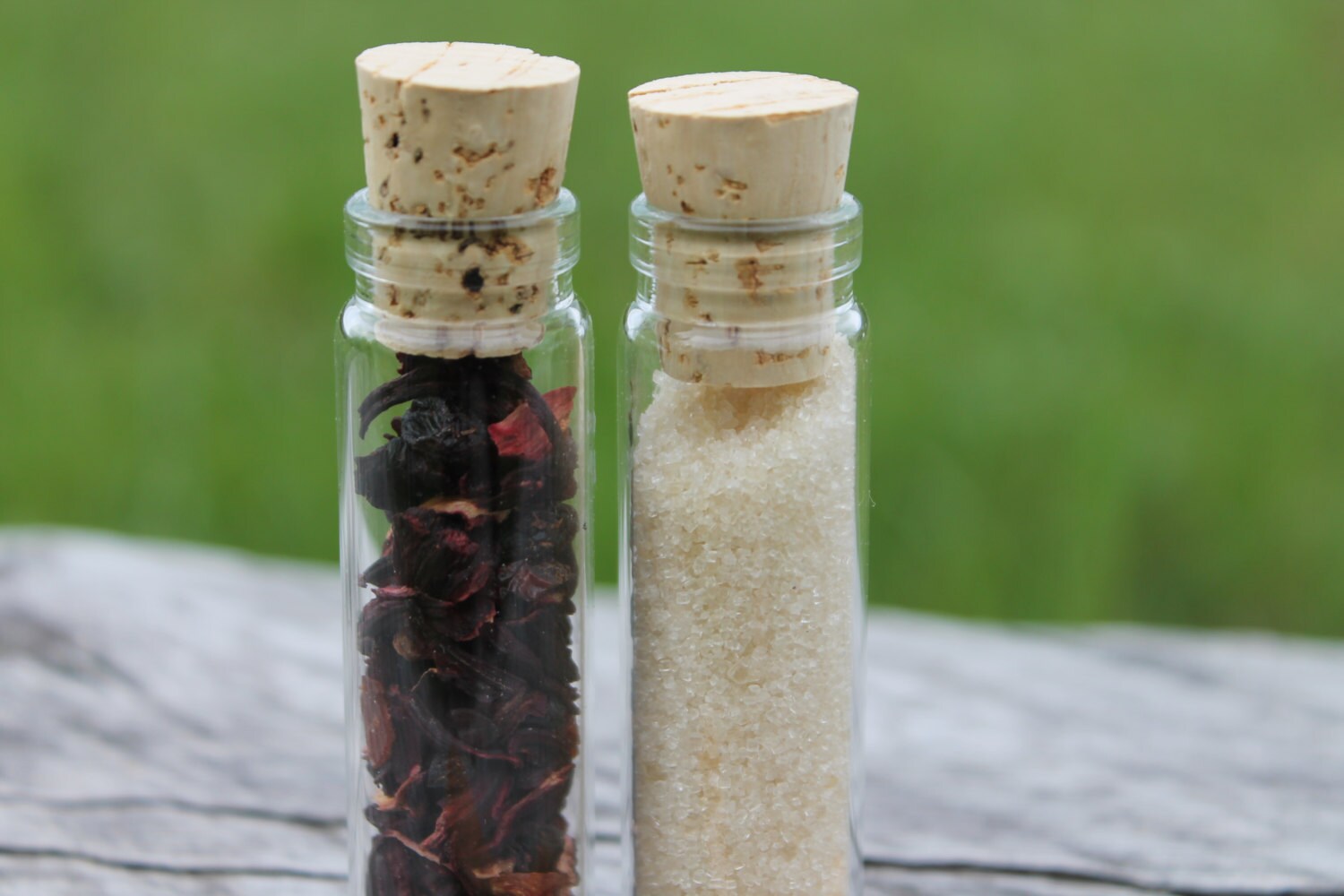 Tea Party Favor-Organic Tea and Sugar or Honey with Spoon Mini Set Favor-Belle Savon Vermont