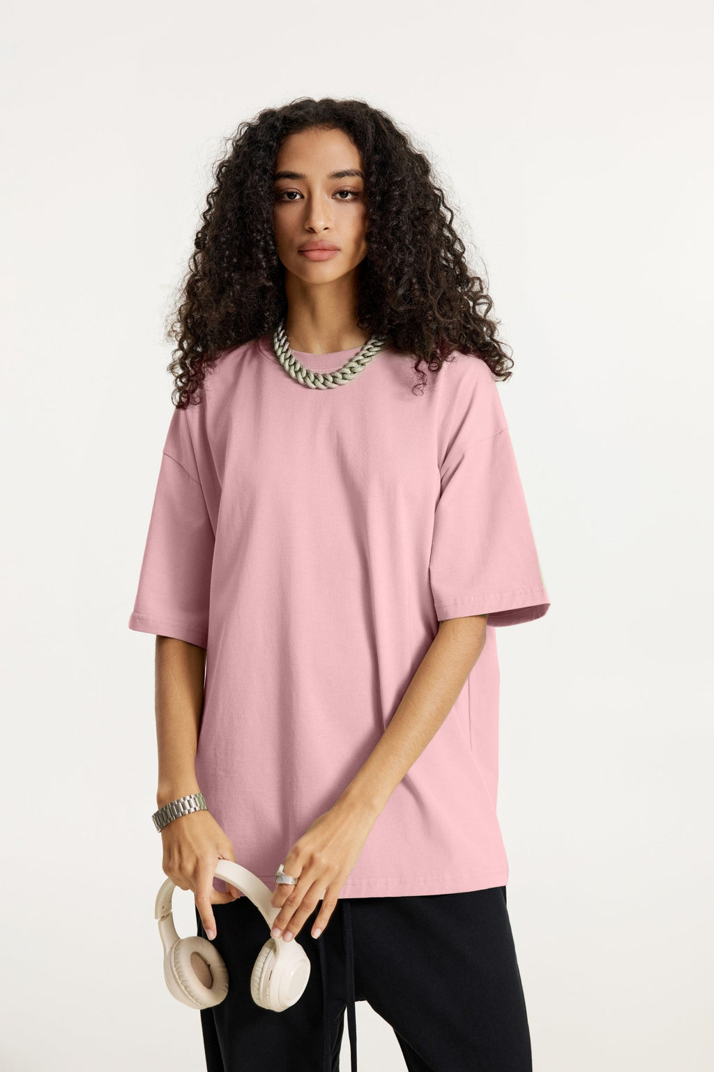 235GSM Women's 30-Color 4-Way Stretch Low-Shrink T-shirt