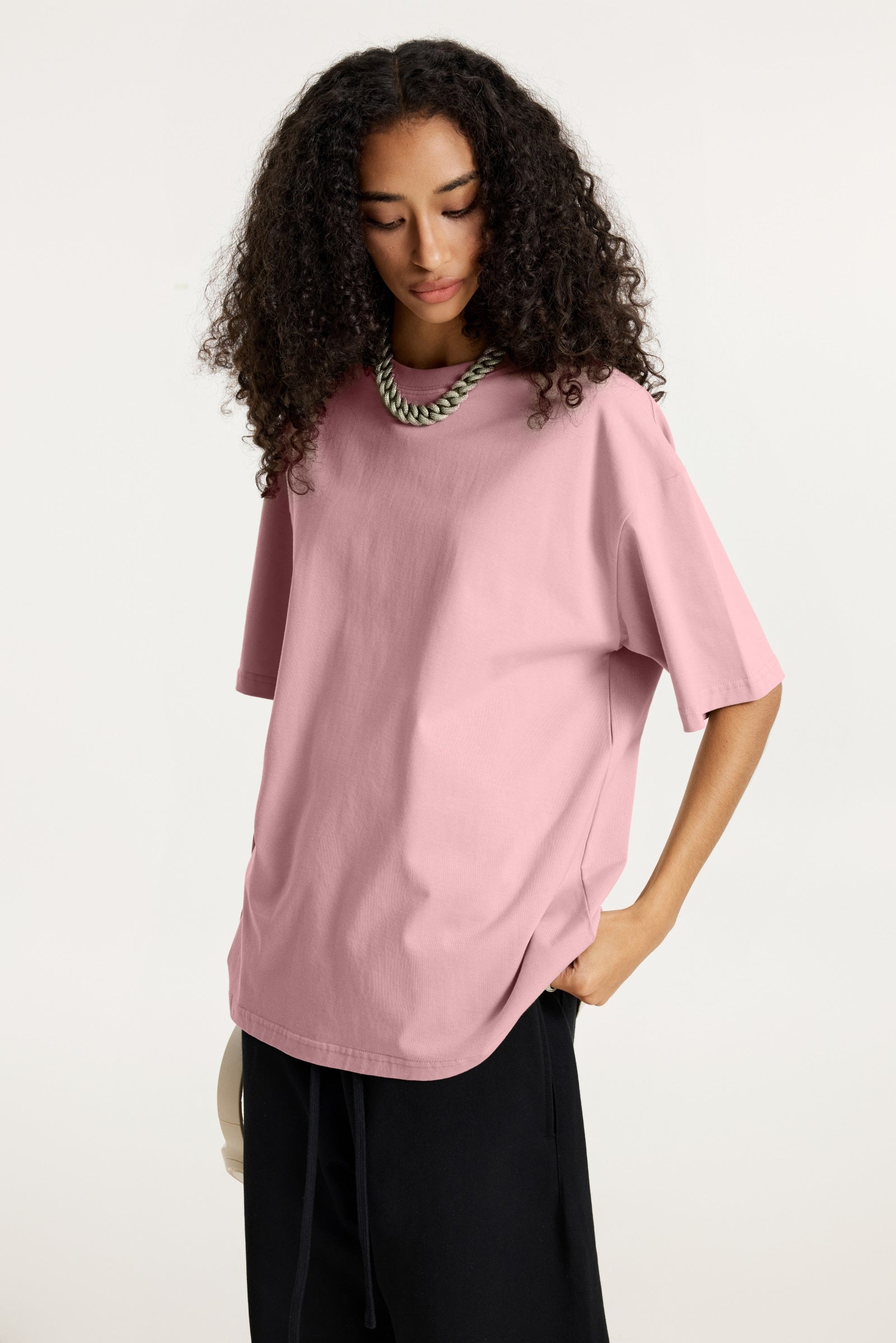 235GSM Women's 30-Color 4-Way Stretch Low-Shrink T-shirt