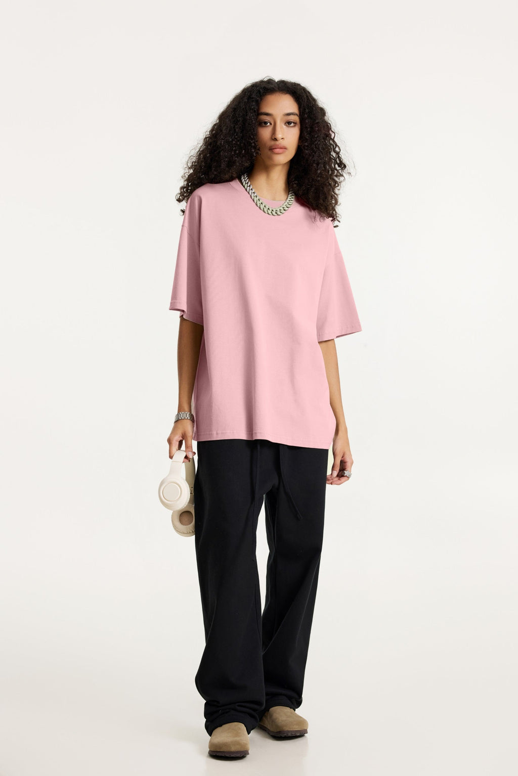235GSM Women's 30-Color 4-Way Stretch Low-Shrink T-shirt