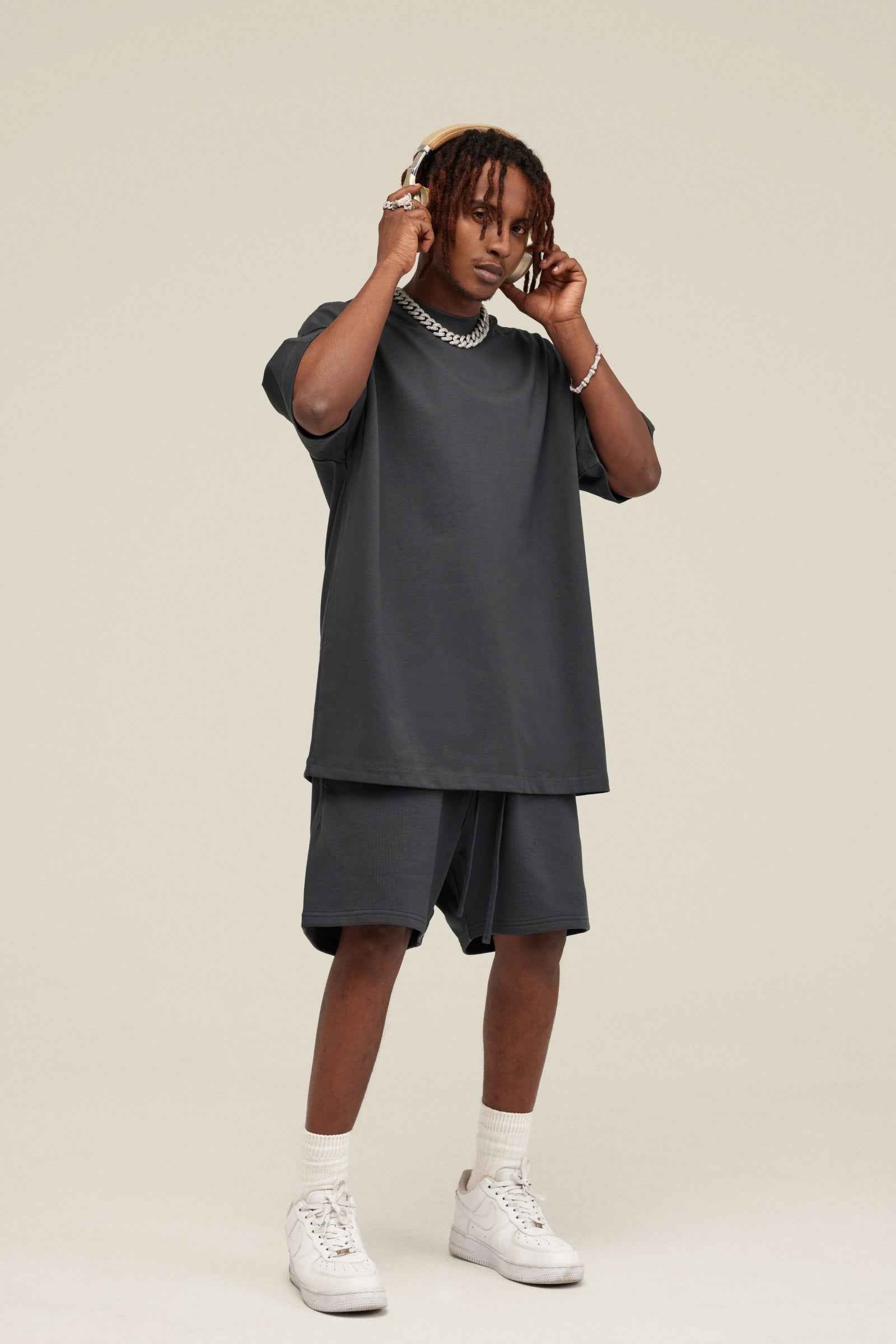 440GSM Unisex Heavyweight French Terry Shorts Bottoms