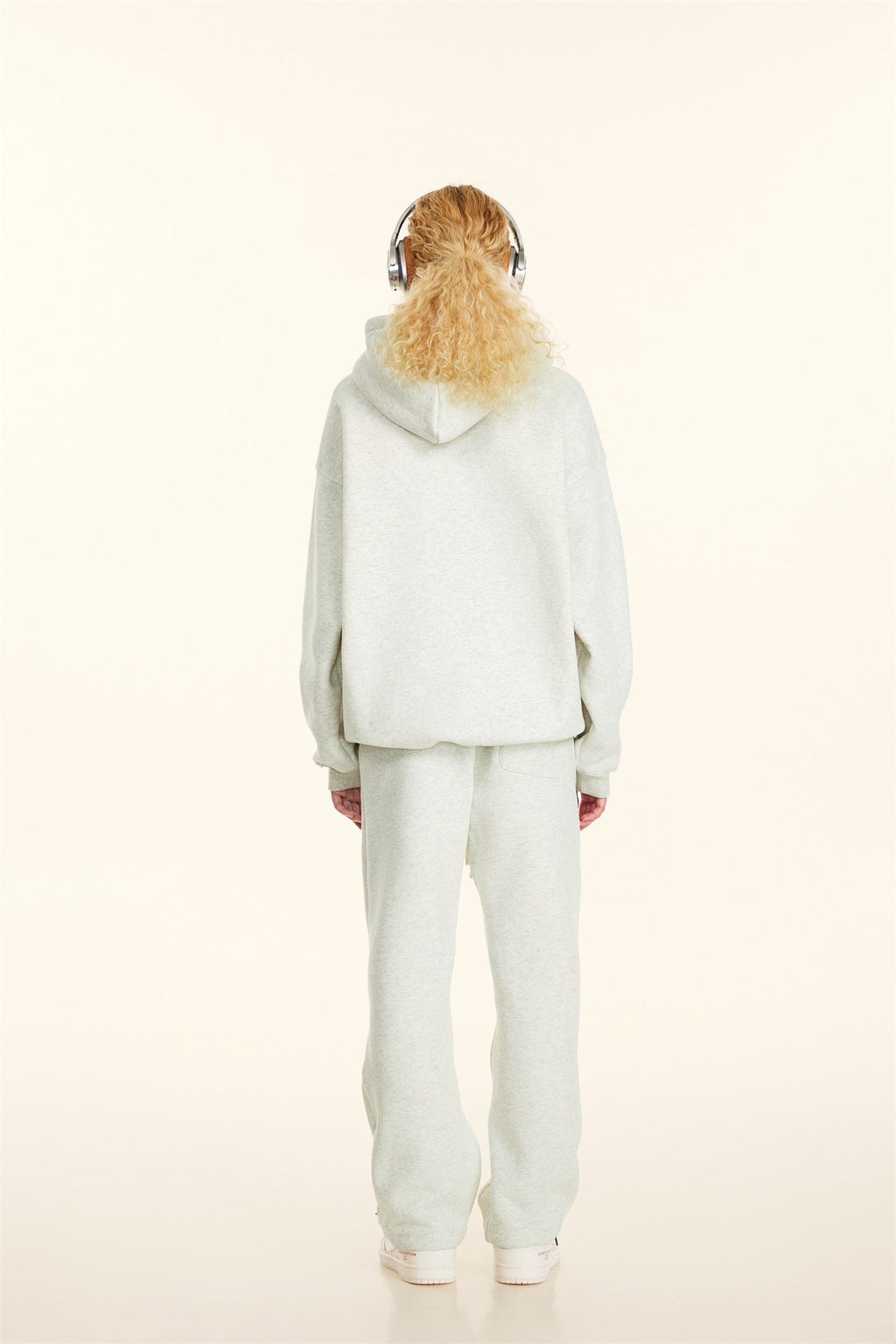 345GSM Women's Heavyweight Solid-Color Sweatshirt