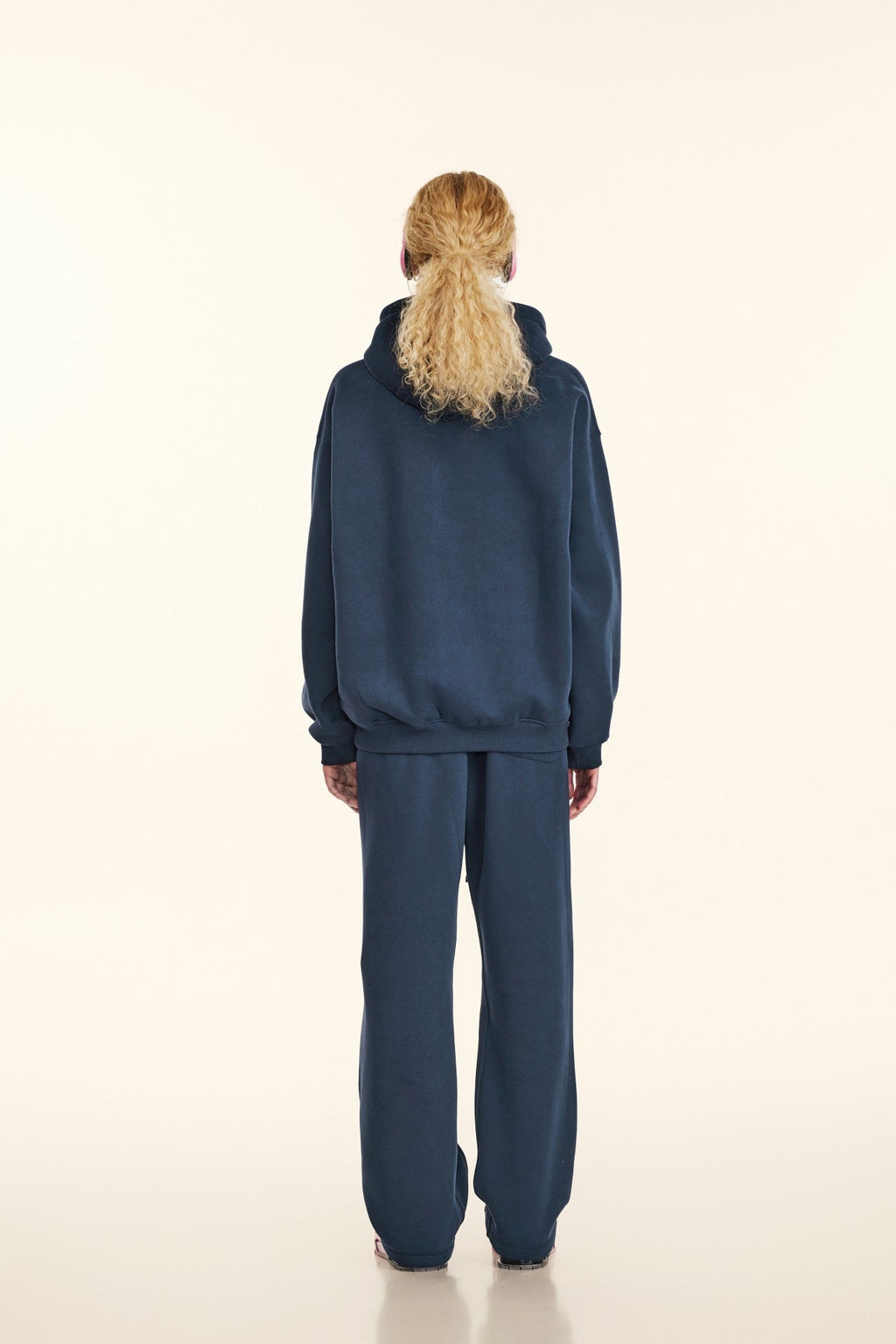 345GSM Women's Heavyweight Solid-Color Sweatshirt
