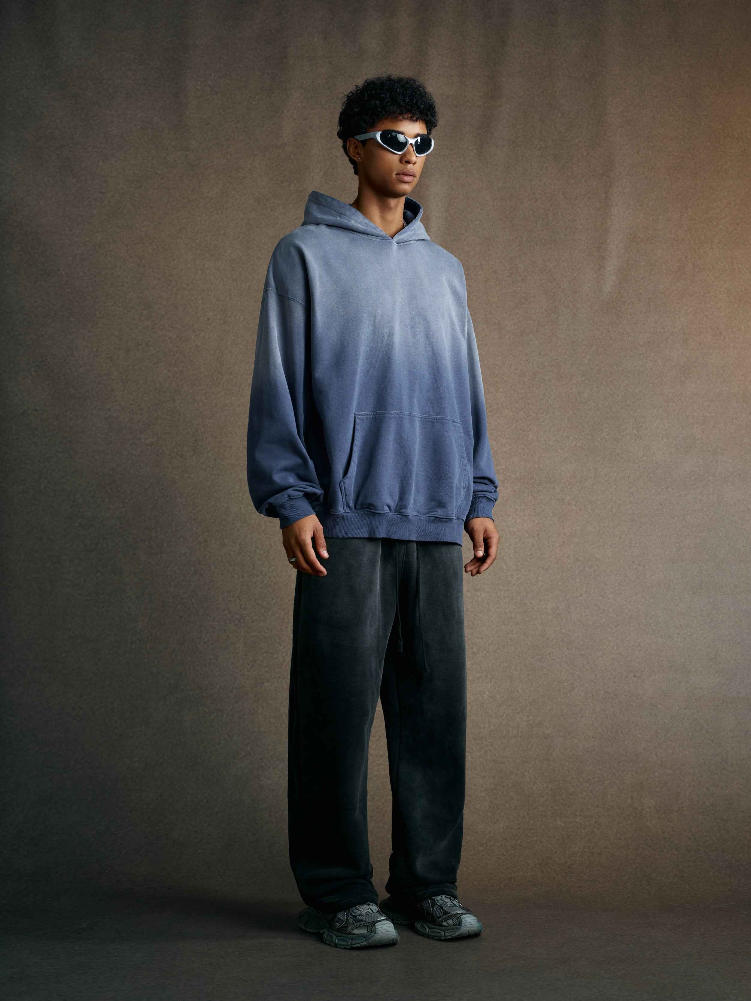 480GSM Unisex Monkey Wash French Terry Hoodie | MUNSIEUR