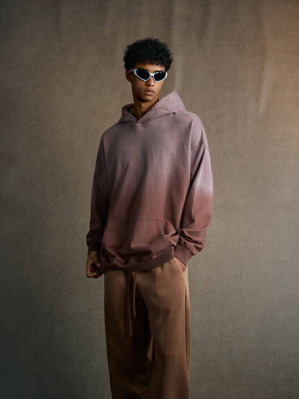 480GSM Unisex Monkey Wash French Terry Hoodie | MUNSIEUR