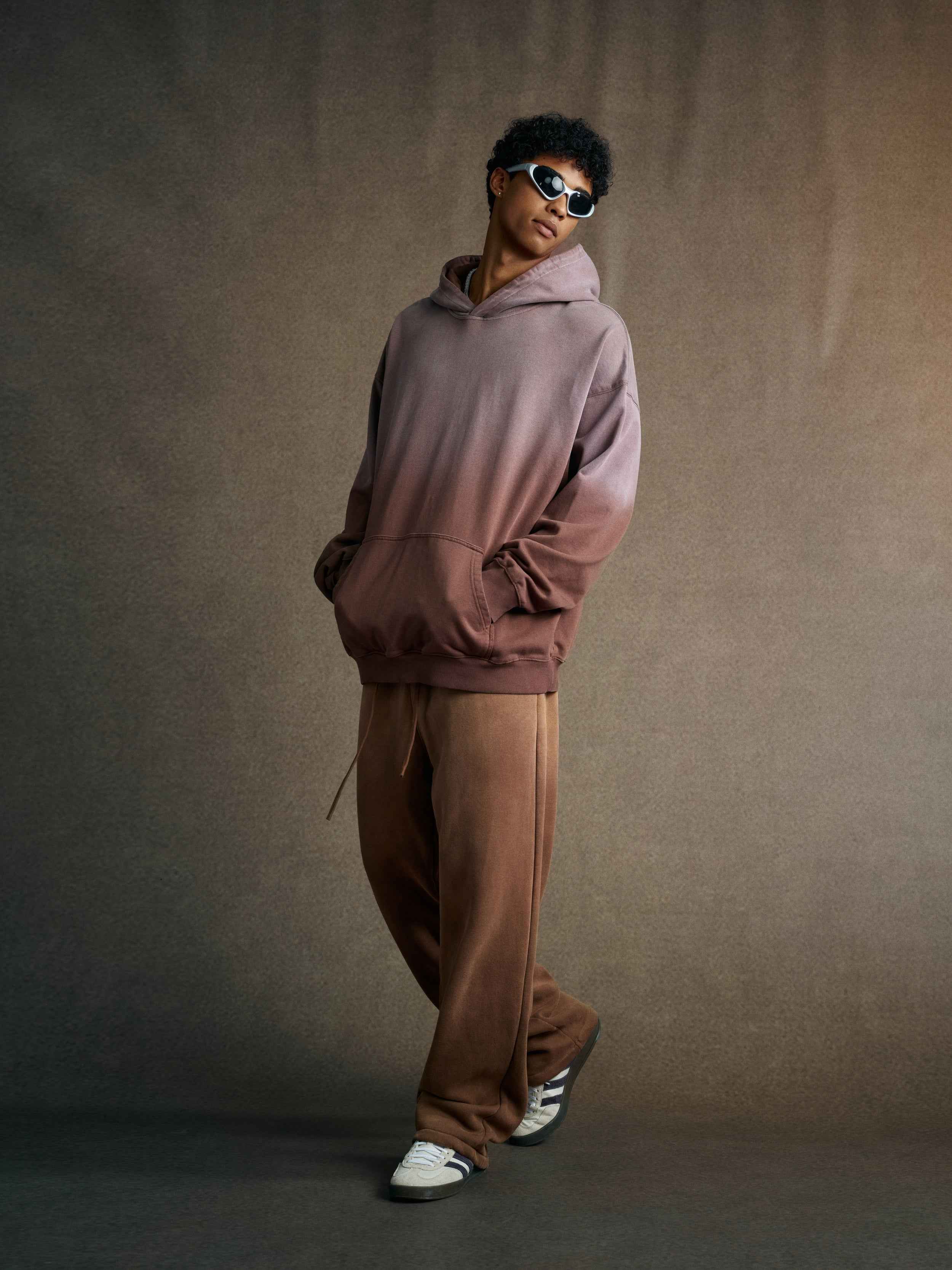 480GSM Unisex Monkey Wash French Terry Hoodie | MUNSIEUR