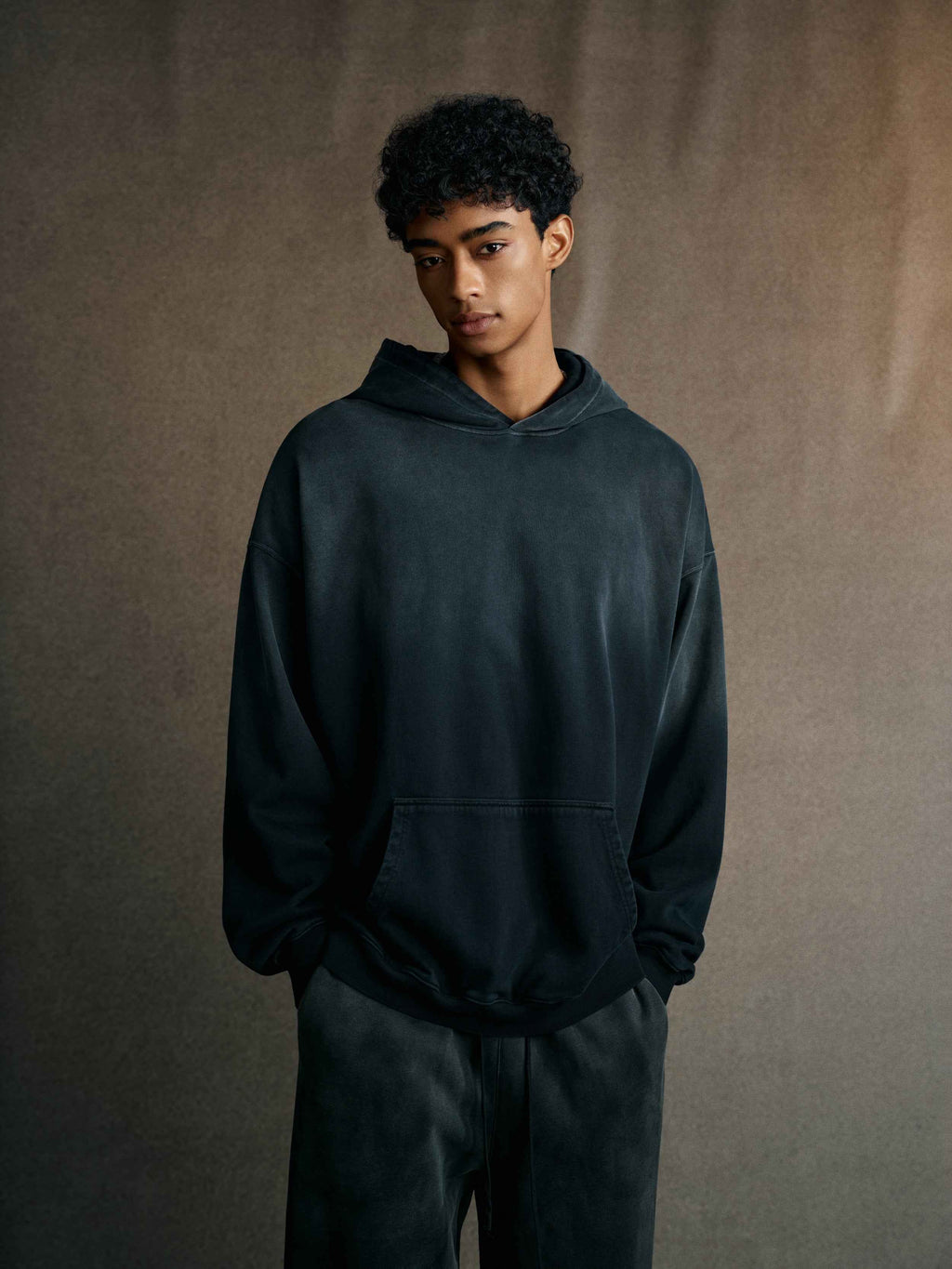 480GSM Unisex Monkey Wash French Terry Hoodie | MUNSIEUR
