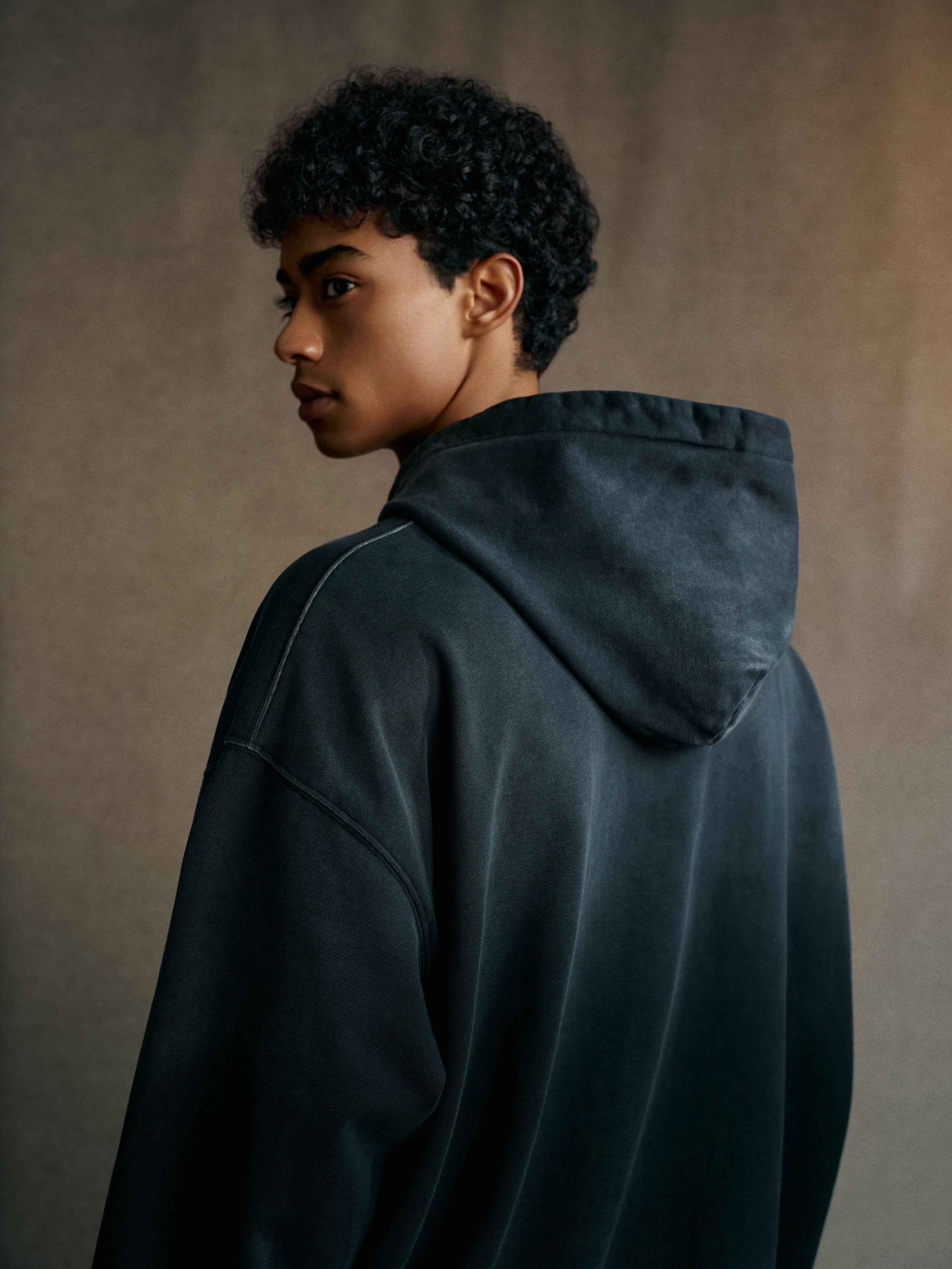 480GSM Unisex Monkey Wash French Terry Hoodie | MUNSIEUR