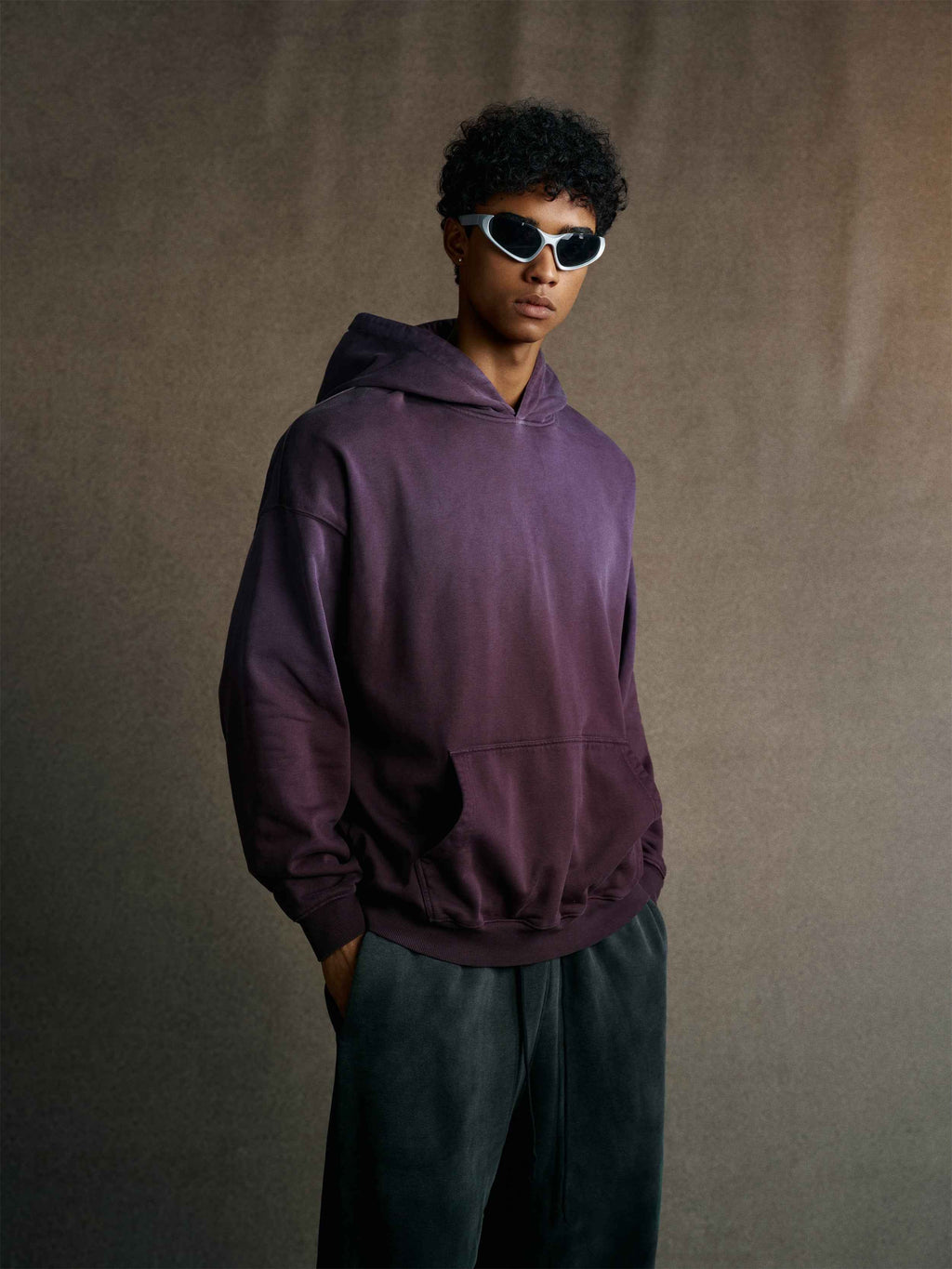 480GSM Unisex Monkey Wash French Terry Hoodie | MUNSIEUR
