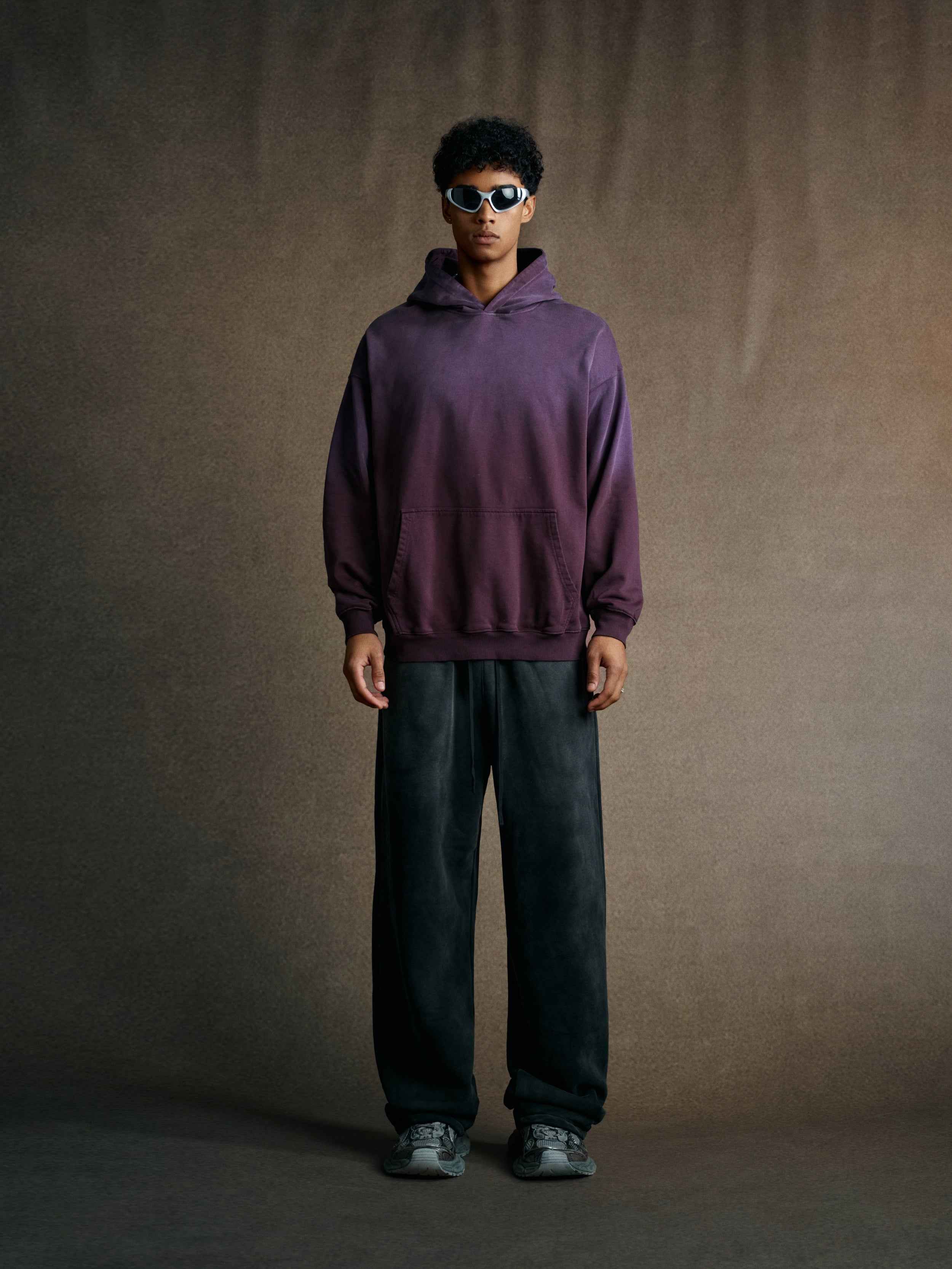 480GSM Unisex Monkey Wash French Terry Hoodie | MUNSIEUR
