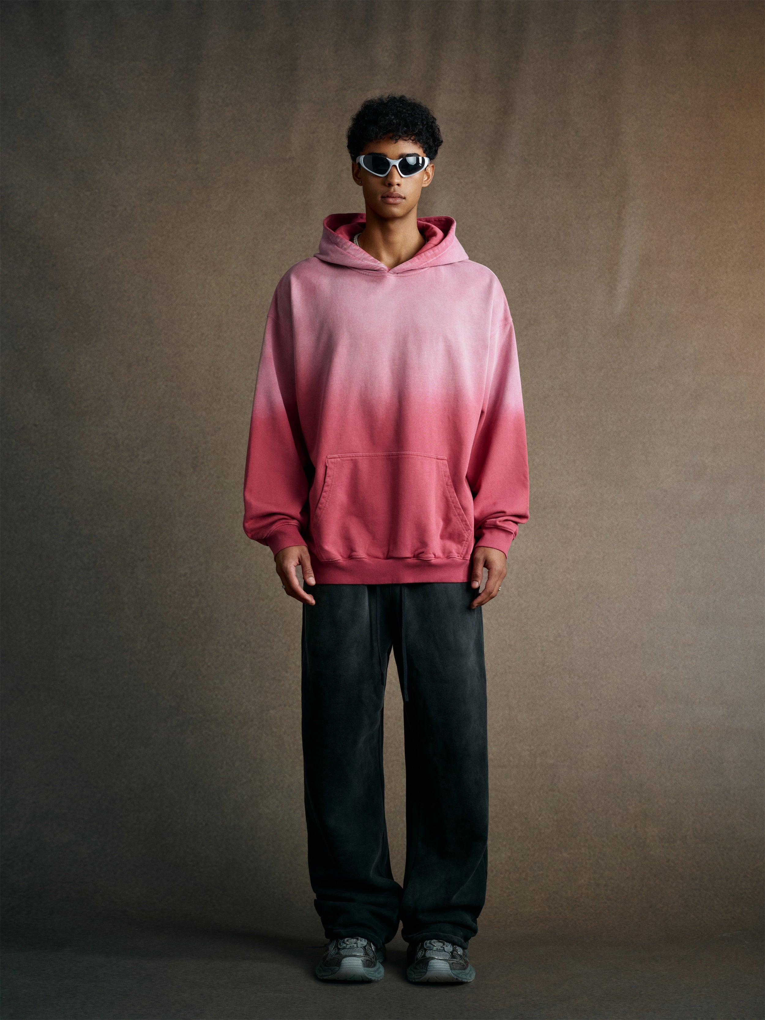 480GSM Unisex Monkey Wash French Terry Hoodie | MUNSIEUR