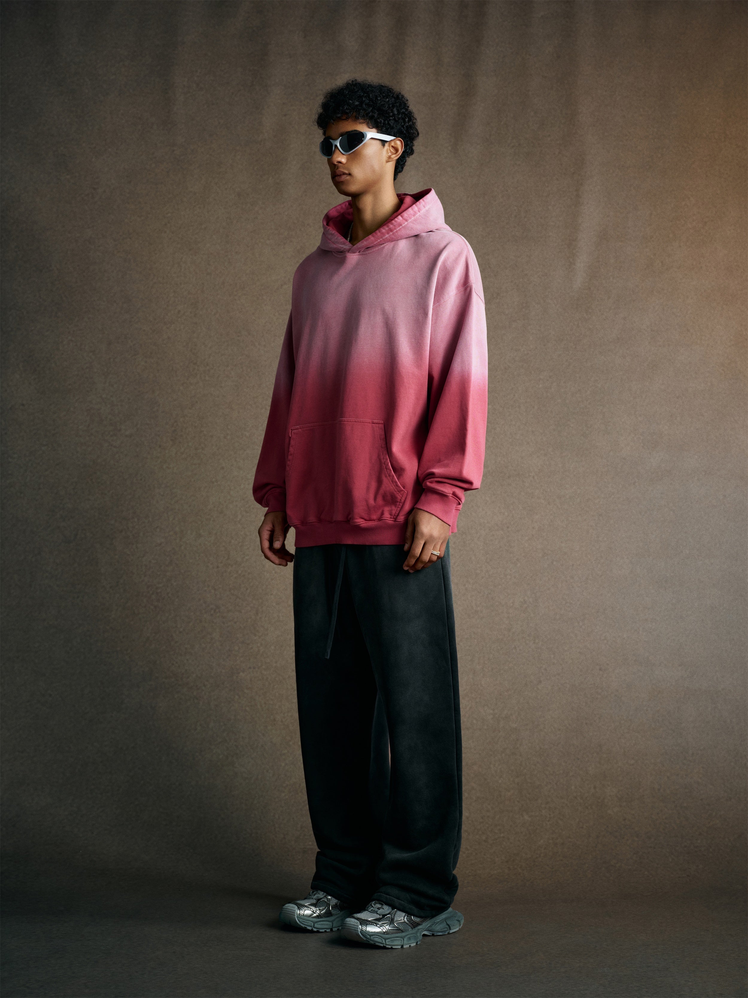 480GSM Unisex Monkey Wash French Terry Hoodie | MUNSIEUR