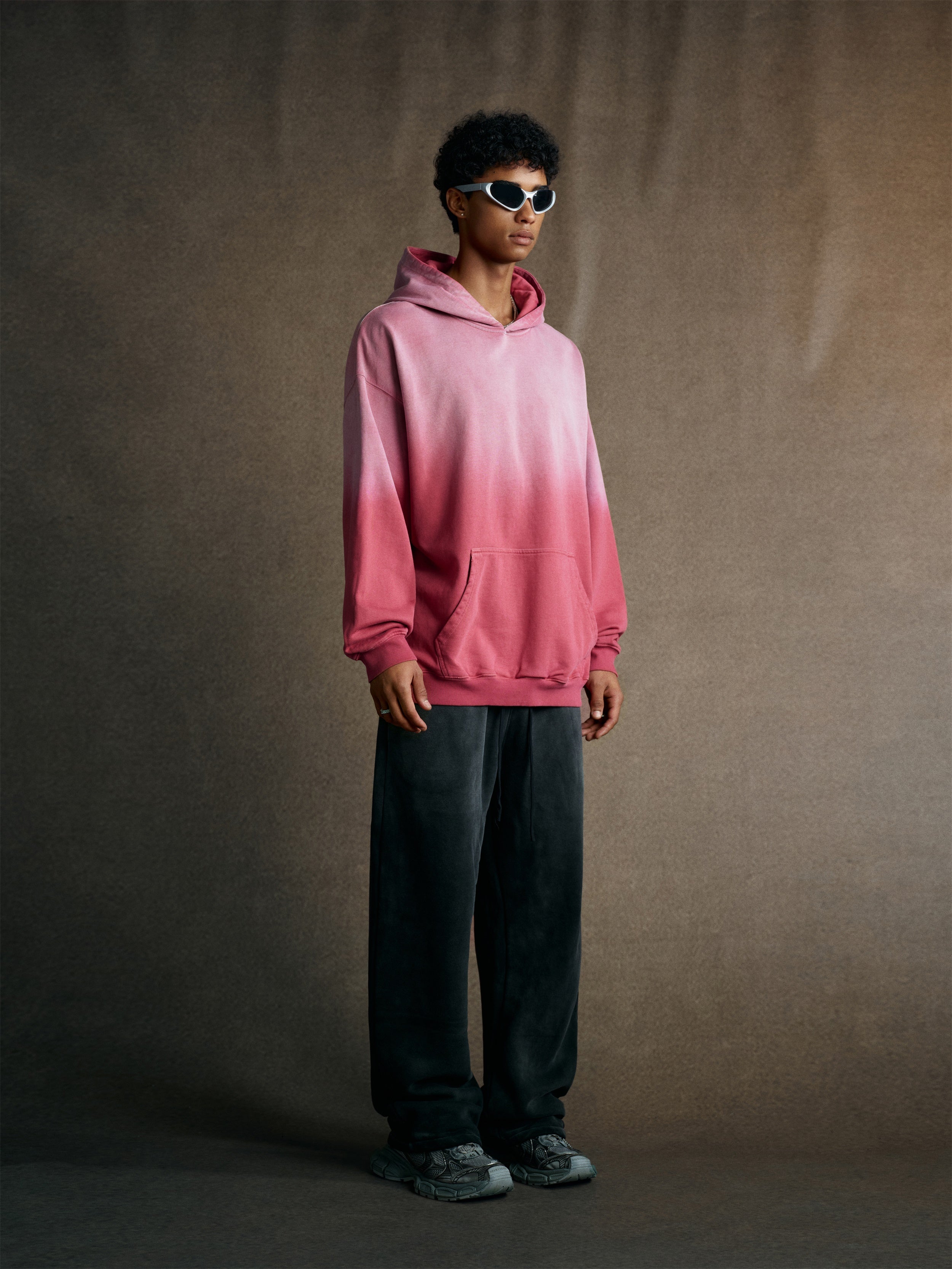 480GSM Unisex Monkey Wash French Terry Hoodie | MUNSIEUR