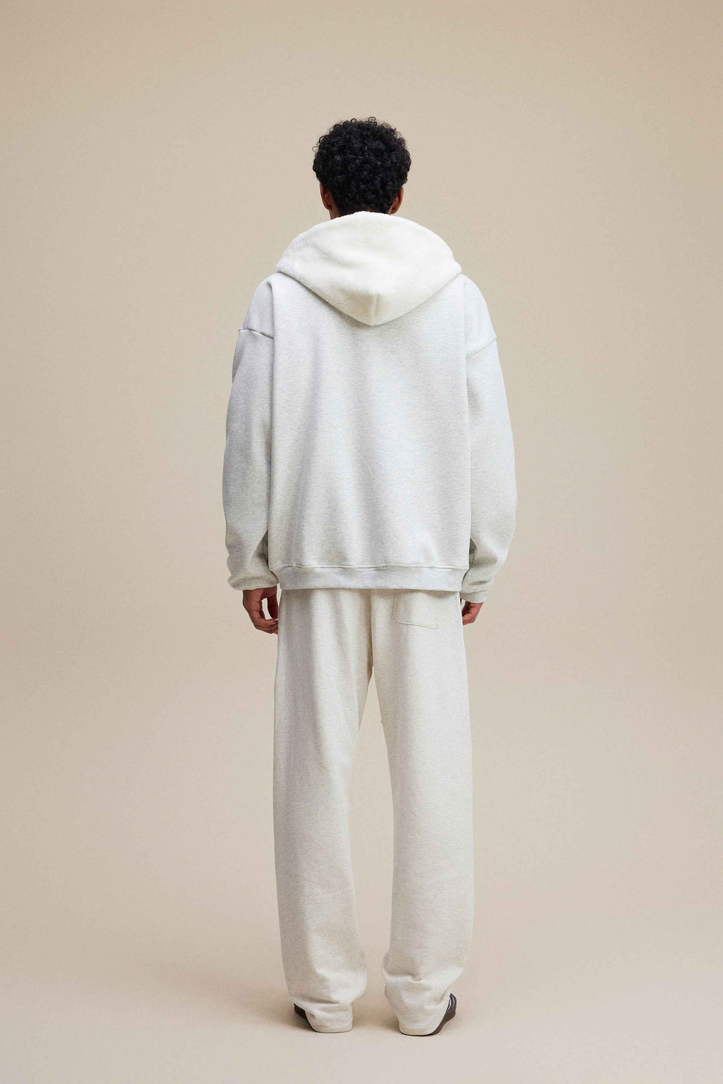 560GSM Unisex Composite Fleece Zip-Up Hoodie | MUNSIEUR