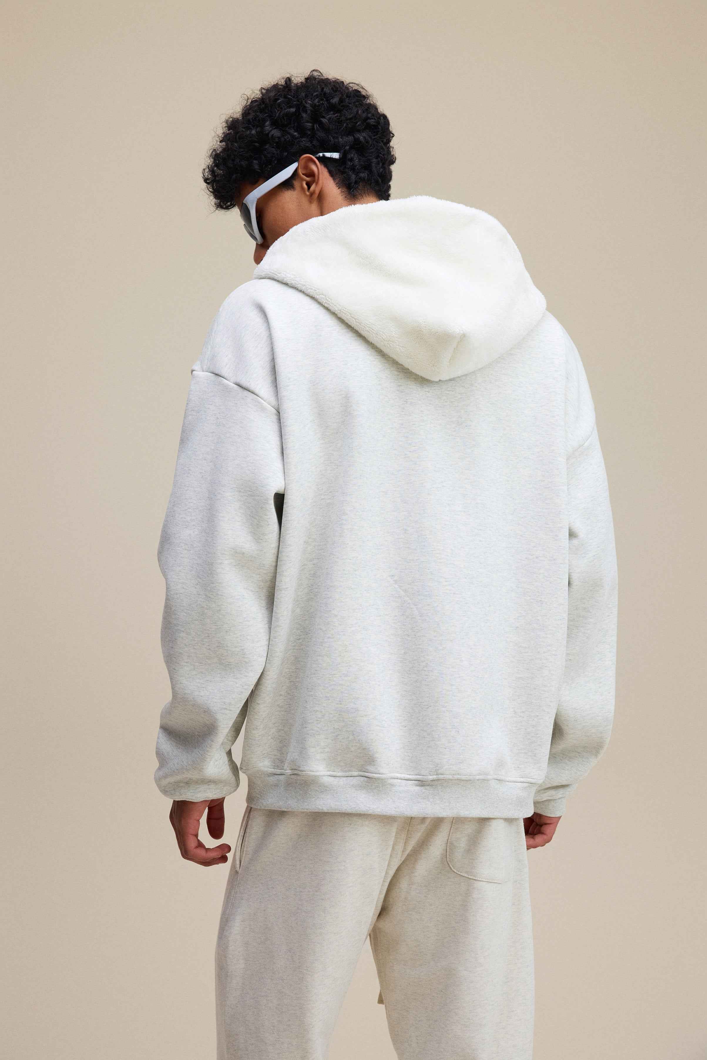 560GSM Unisex Composite Fleece Zip-Up Hoodie | MUNSIEUR