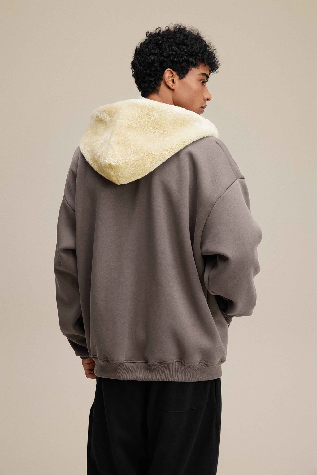 560GSM Unisex Composite Fleece Zip-Up Hoodie | MUNSIEUR