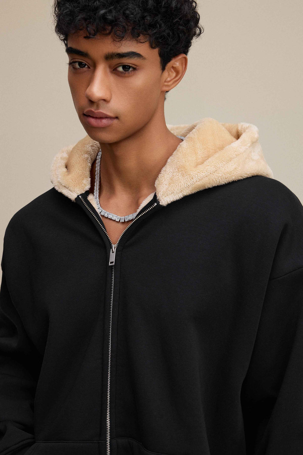 560GSM Unisex Composite Fleece Zip-Up Hoodie | MUNSIEUR