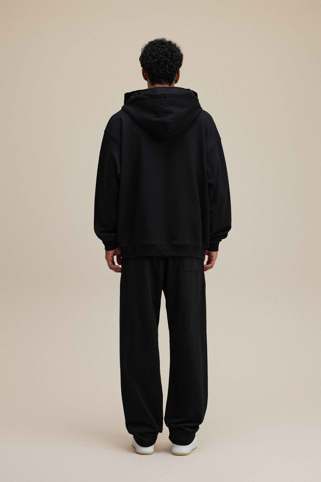 340GSM Men's Zip-Up Windproof Face-Mask Hoodie | MUNSIEUR