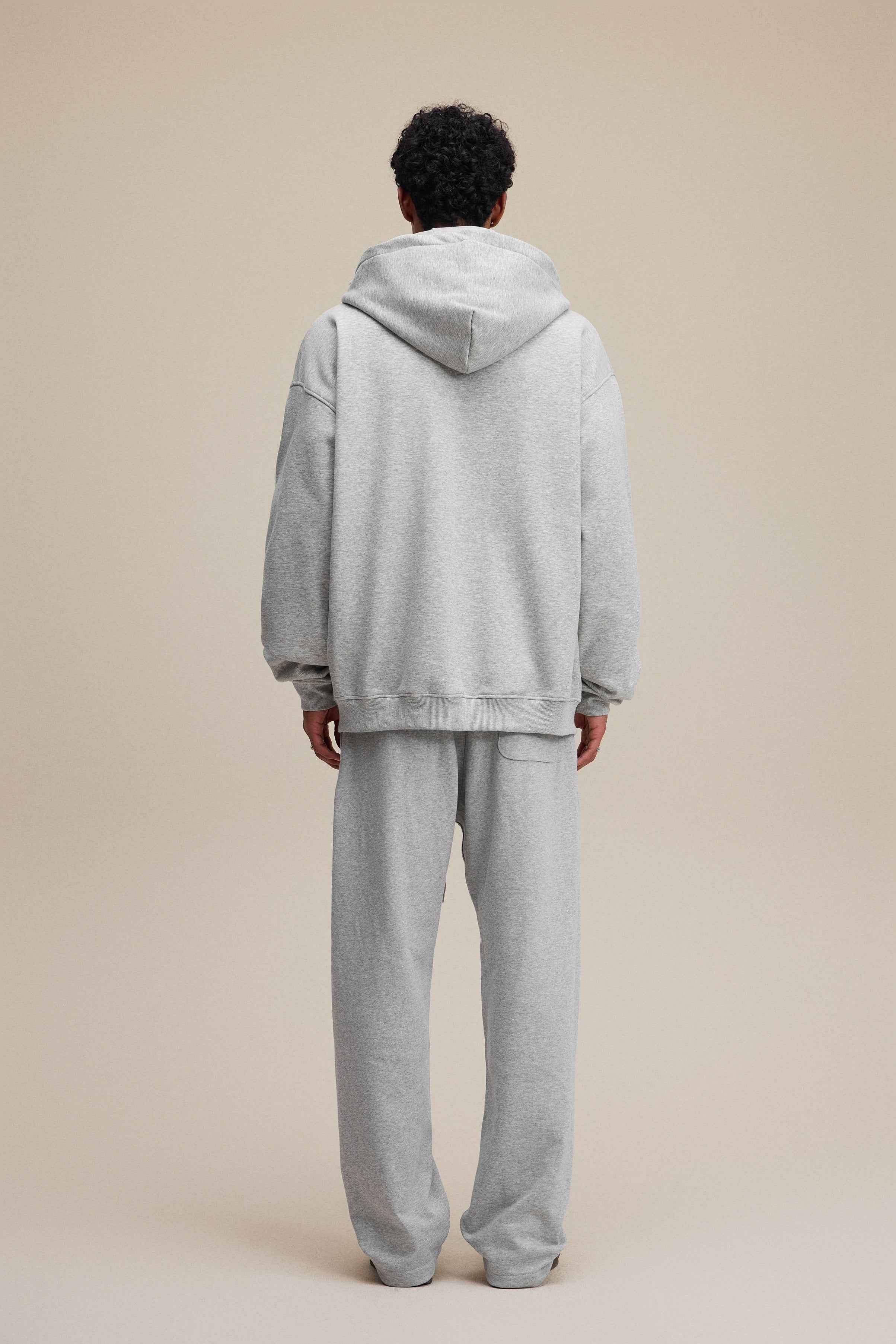 340GSM Men's Zip-Up Windproof Face-Mask Hoodie | MUNSIEUR