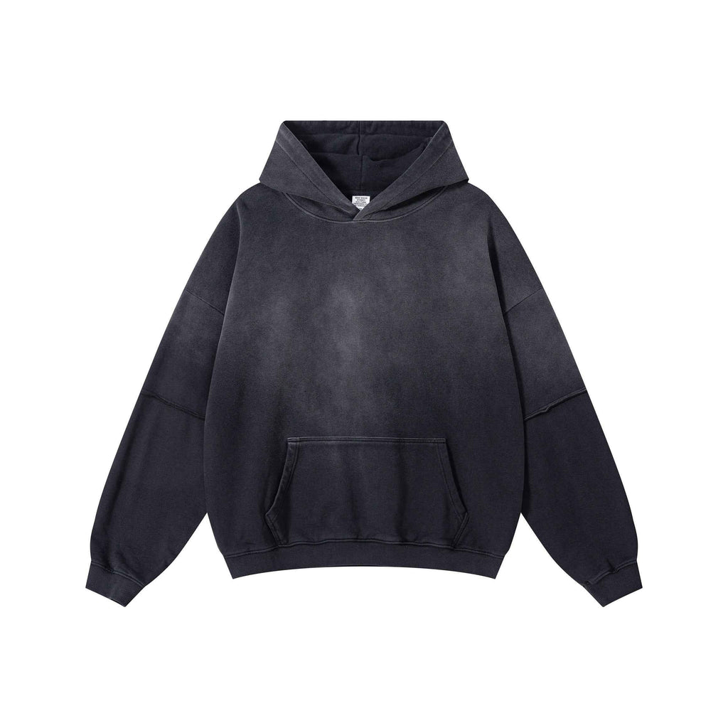 480GSM Unisex Monkey Wash French Terry Hoodie | MUNSIEUR