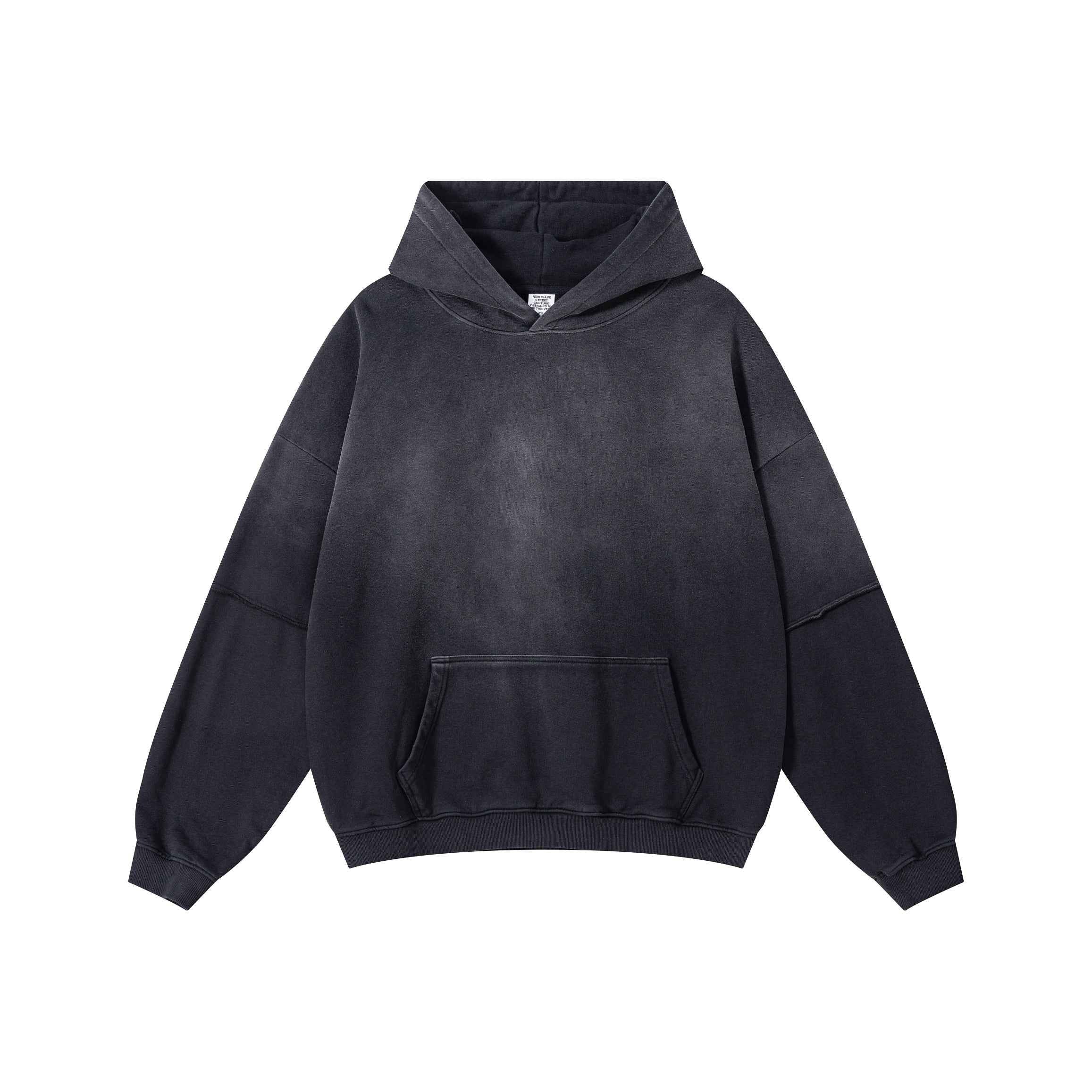 480GSM Unisex Monkey Wash French Terry Hoodie | MUNSIEUR