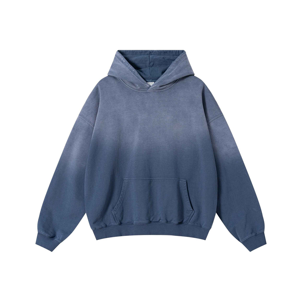 480GSM Unisex Monkey Wash French Terry Hoodie | MUNSIEUR