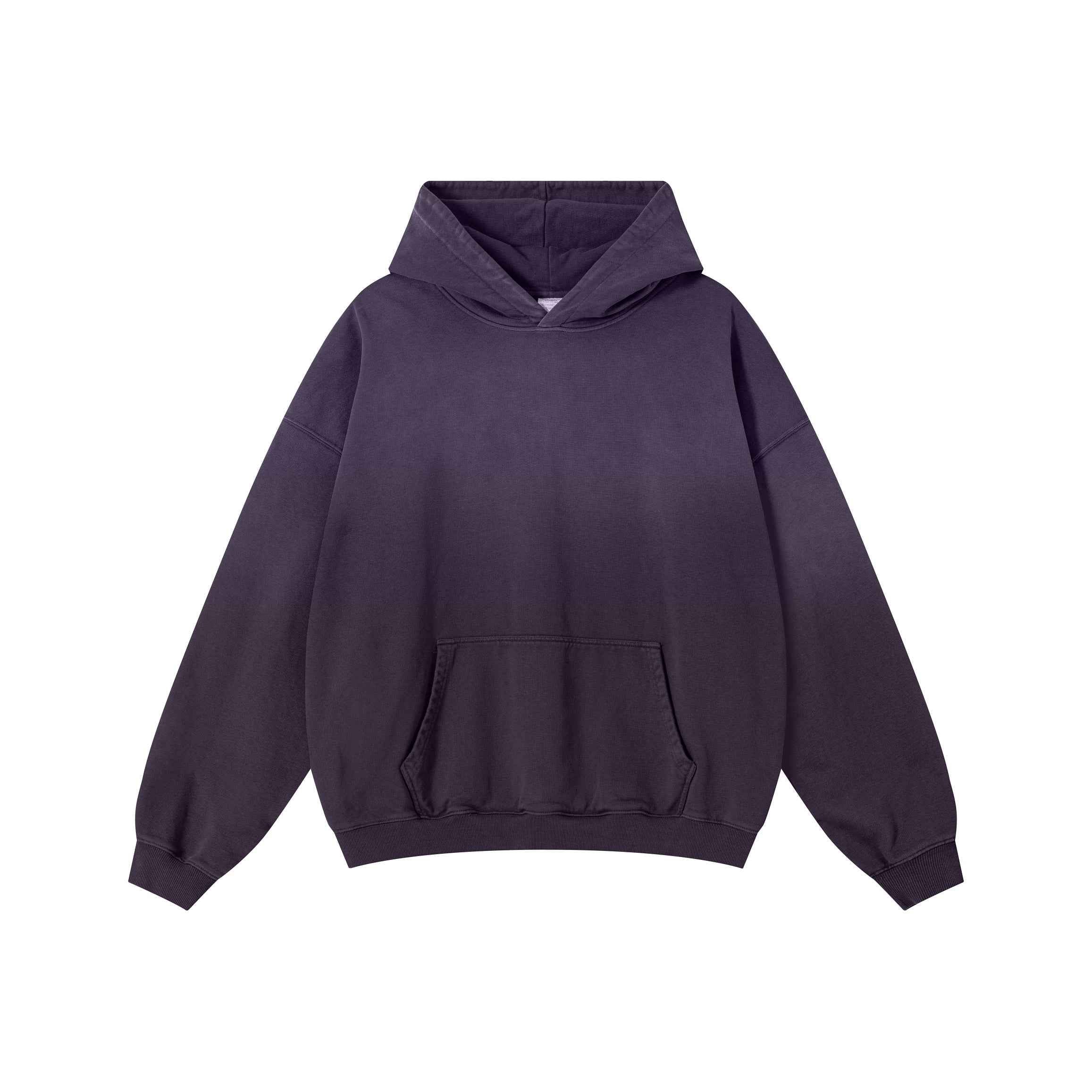 480GSM Unisex Monkey Wash French Terry Hoodie | MUNSIEUR