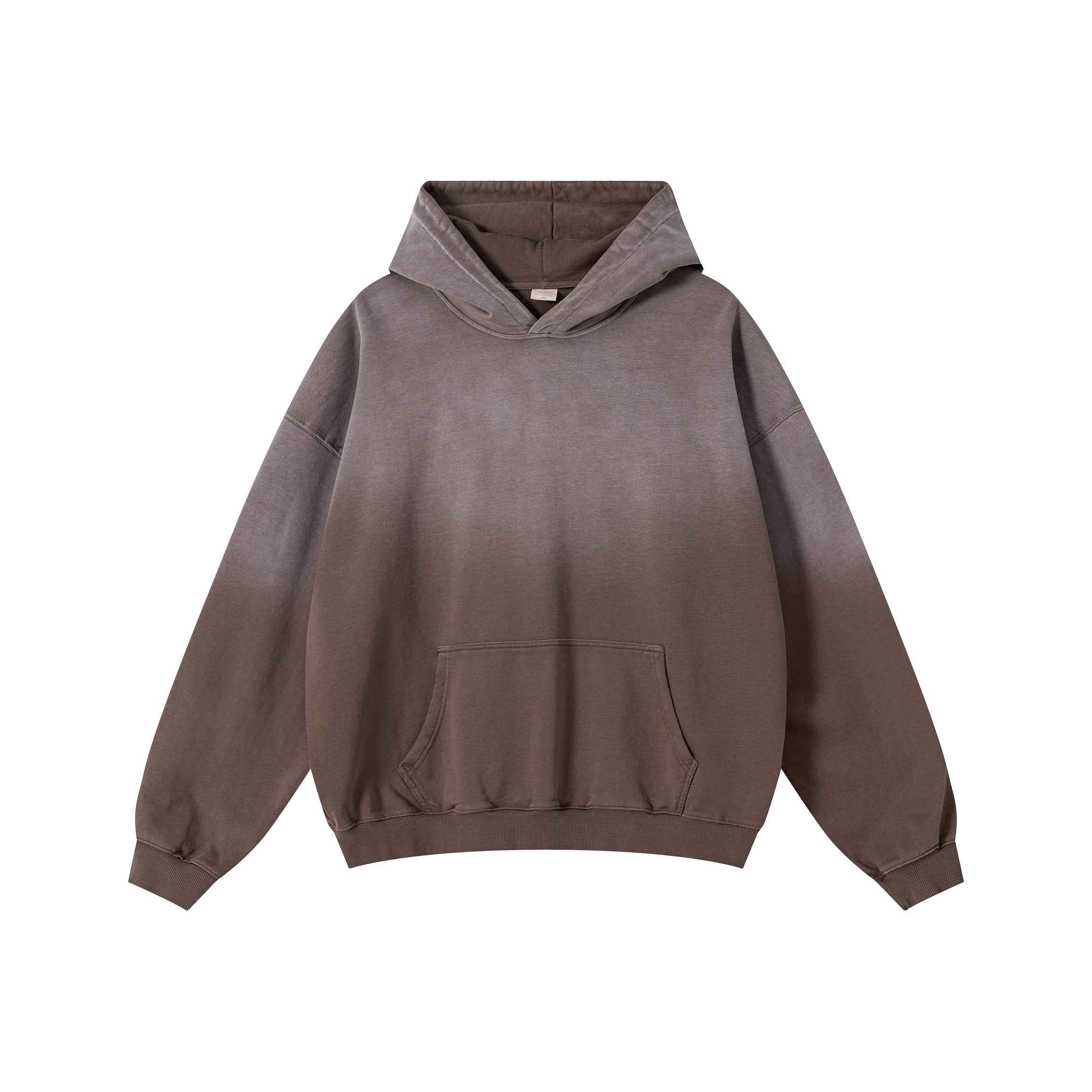 480GSM Unisex Monkey Wash French Terry Hoodie | MUNSIEUR