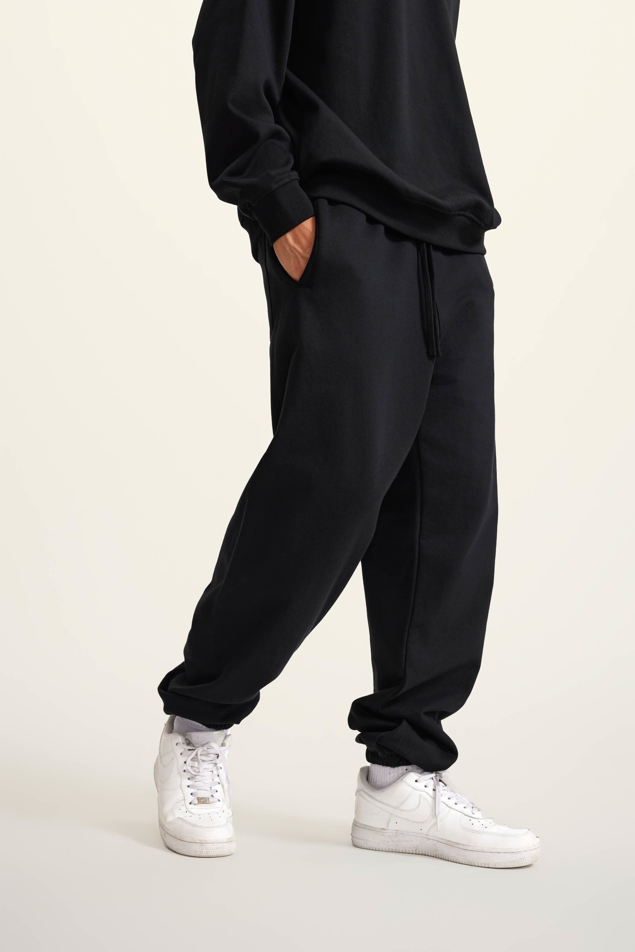 440GSM Men's Relaxed Fit Terry Jogger Pants